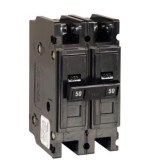 BREAKER - EATON, QC, 50A, 2 Pole, Cable-In / Cable-Out