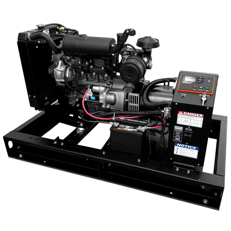 12 kW Yanmar Diesel Generator With No Enclosure or Fuel Tank