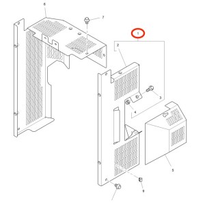 Perkins T426031 Fan Guard