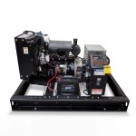 Yanmar diesel engine powered 24 Vdc generator for battery charging and off-grid power systems