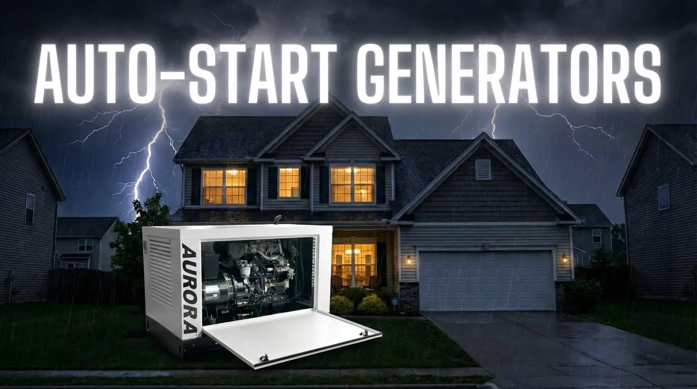 Auto-start generator from Aurora Generators