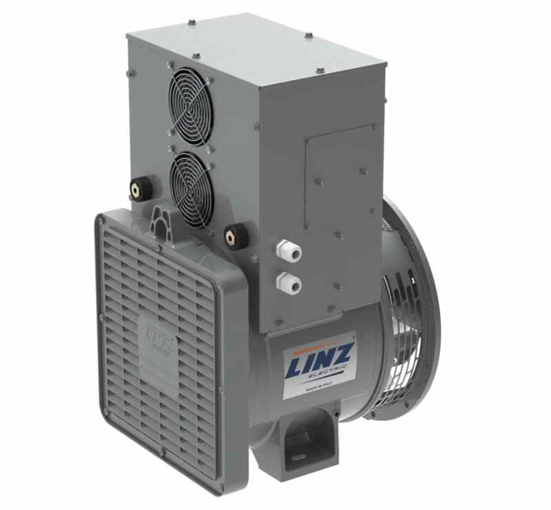 Linz 14 kW - 48 Volt DC Alternator Generator model SMC4 48/250 from Aurora Generators
