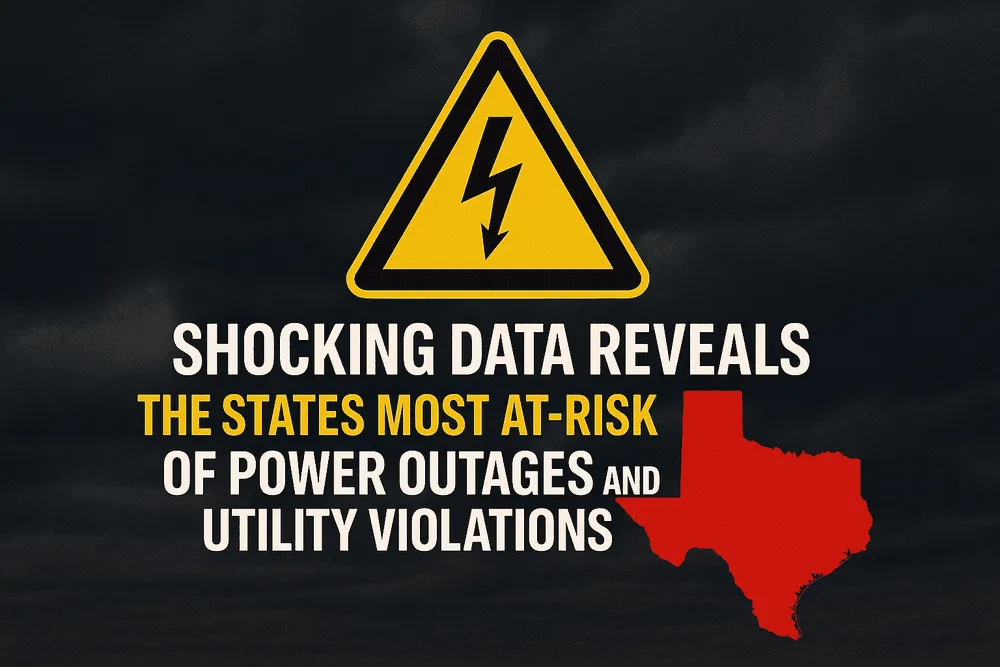 Shocking data reveals the states most at risk of power outages