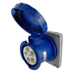 Scame 100 A 120/208 V 4P5W IP67 IEC 60309 Receptacle